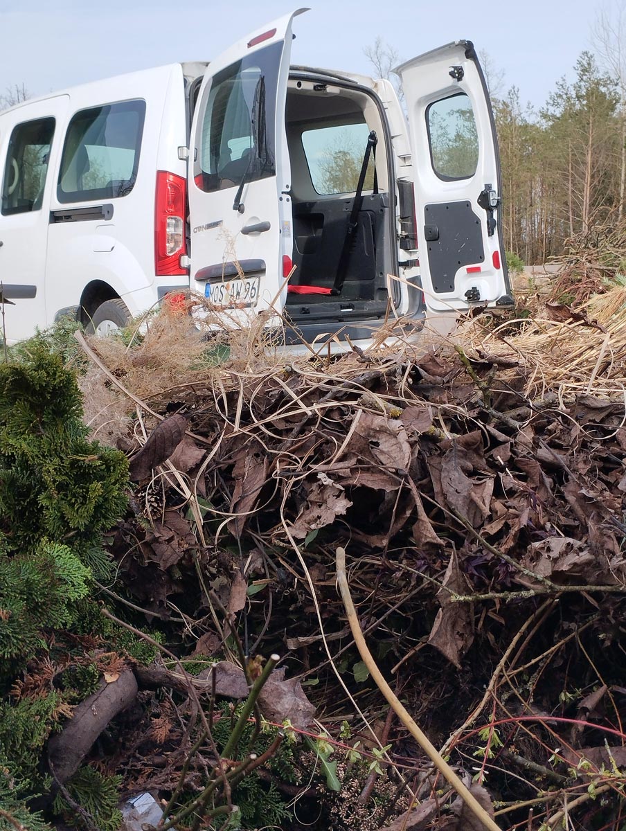 Grünabfall Entsorgung ganz bequem und ortsnah bei der Sommerbringaktion